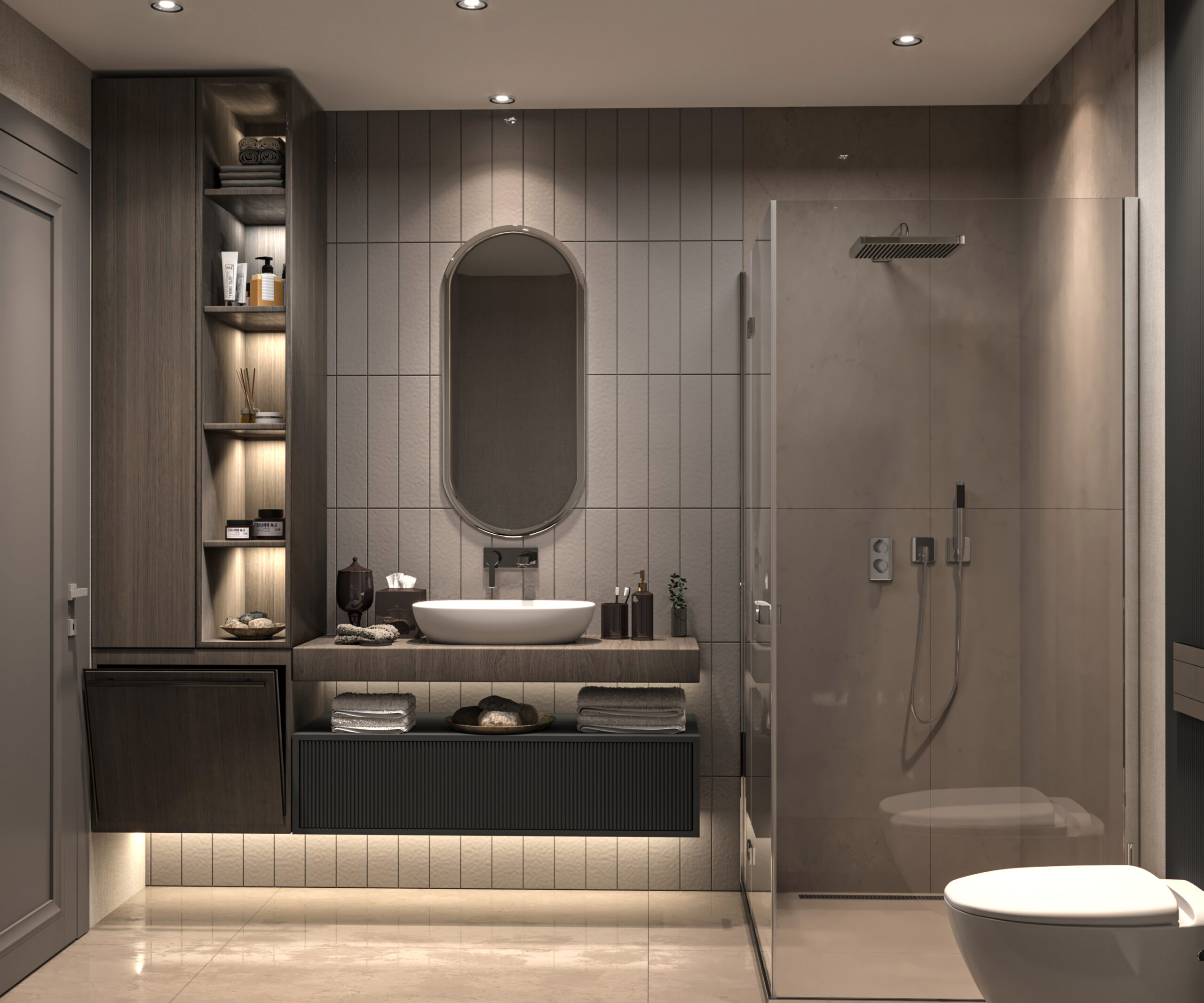 Bakırköy Örnek Daire Banyo Tasarımı